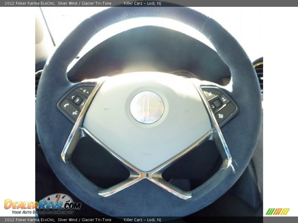 2012 Fisker Karma EcoChic Steering Wheel Photo #20