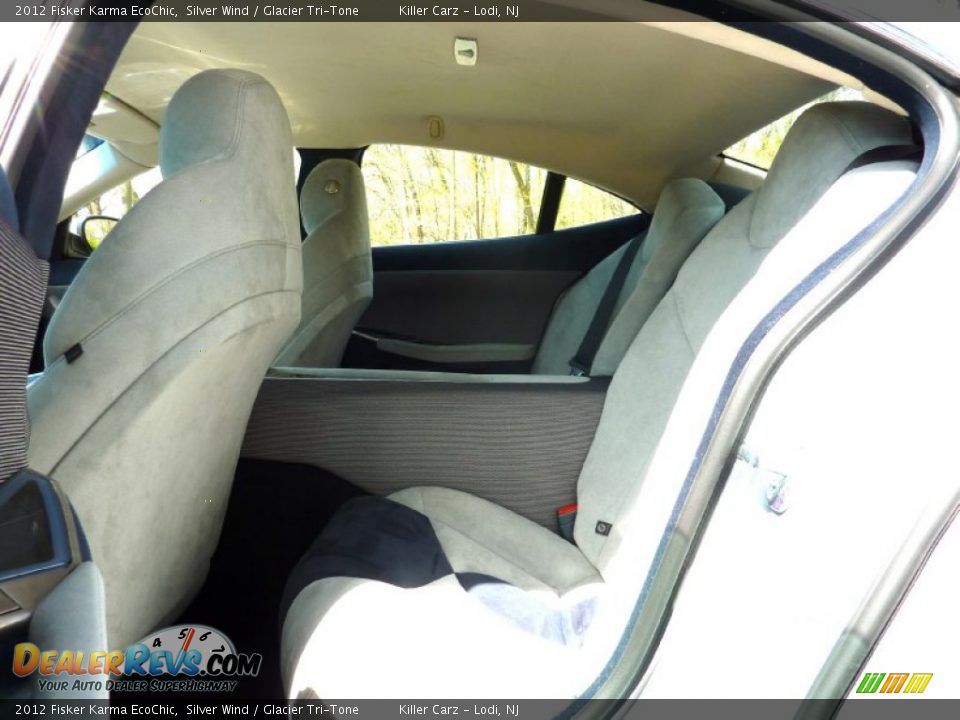 Rear Seat of 2012 Fisker Karma EcoChic Photo #33