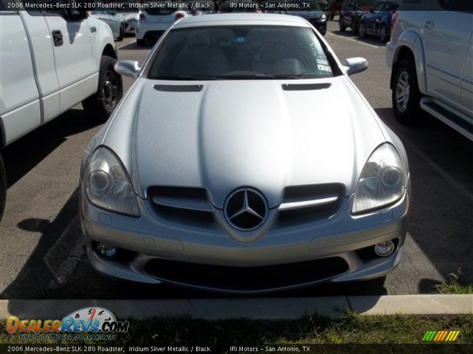 2006 Mercedes-Benz SLK 280 Roadster Iridium Silver Metallic / Black Photo #1