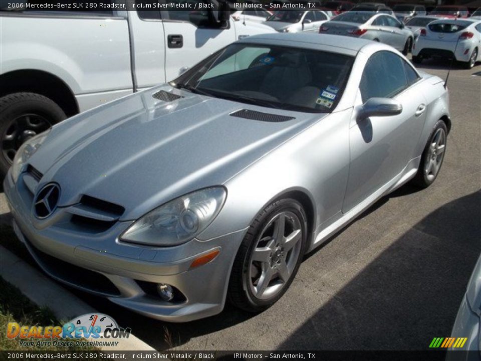 2006 Mercedes-Benz SLK 280 Roadster Iridium Silver Metallic / Black Photo #2