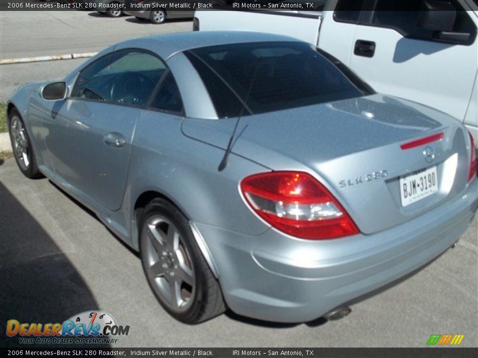 2006 Mercedes-Benz SLK 280 Roadster Iridium Silver Metallic / Black Photo #3