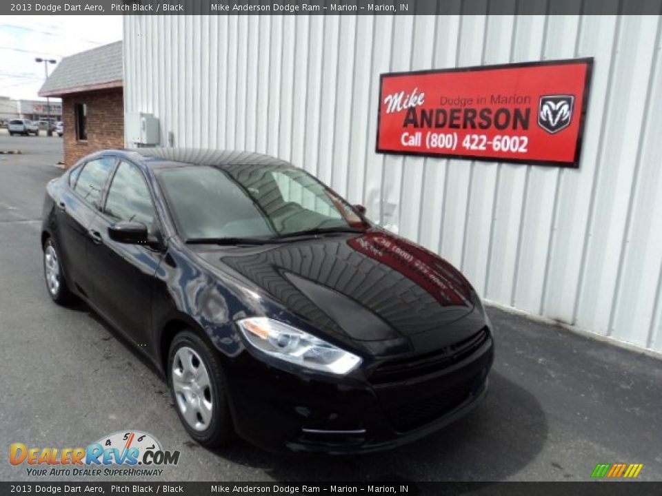2013 Dodge Dart Aero Pitch Black / Black Photo #1