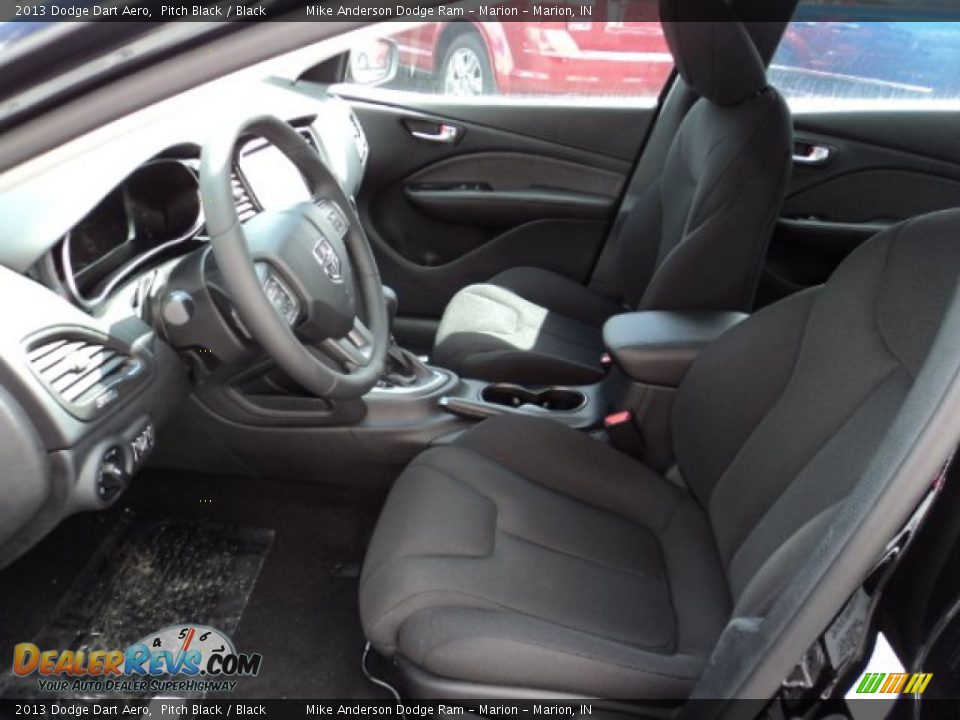2013 Dodge Dart Aero Pitch Black / Black Photo #5