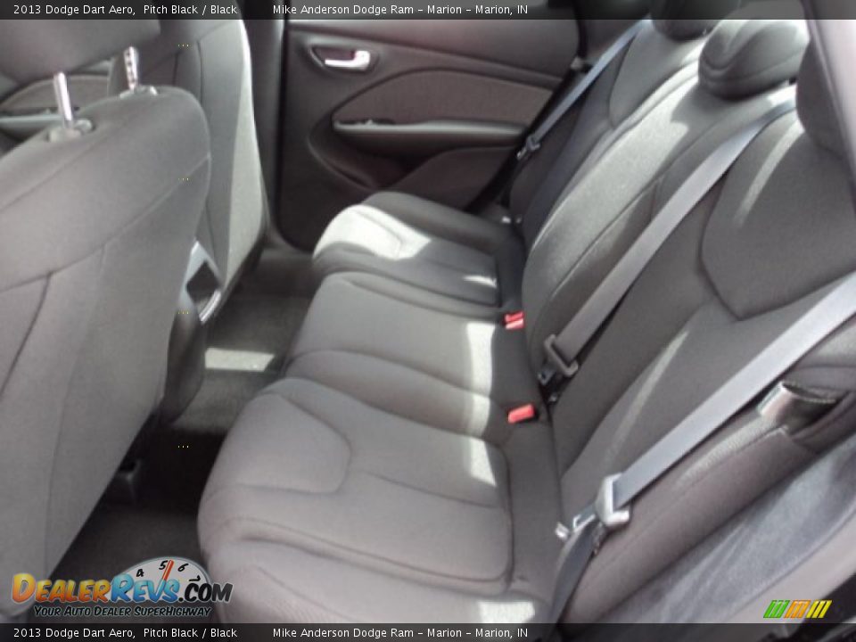 2013 Dodge Dart Aero Pitch Black / Black Photo #8