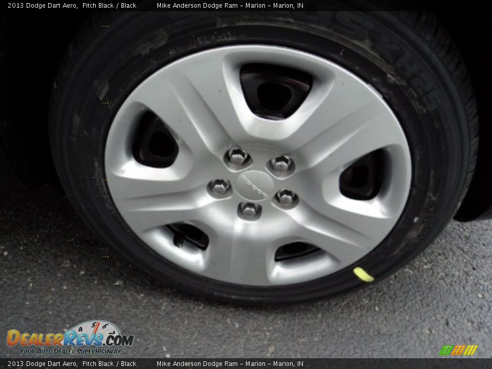 2013 Dodge Dart Aero Pitch Black / Black Photo #10