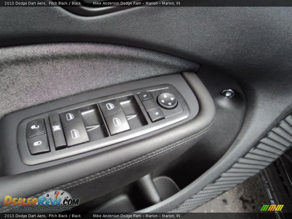 2013 Dodge Dart Aero Pitch Black / Black Photo #11