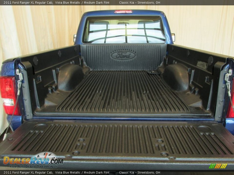 2011 Ford Ranger XL Regular Cab Vista Blue Metallic / Medium Dark Flint Photo #14