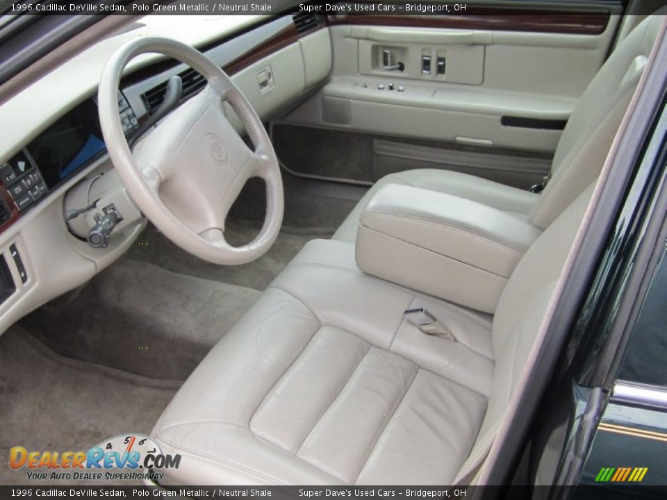 Neutral Shale Interior - 1996 Cadillac DeVille Sedan Photo #13