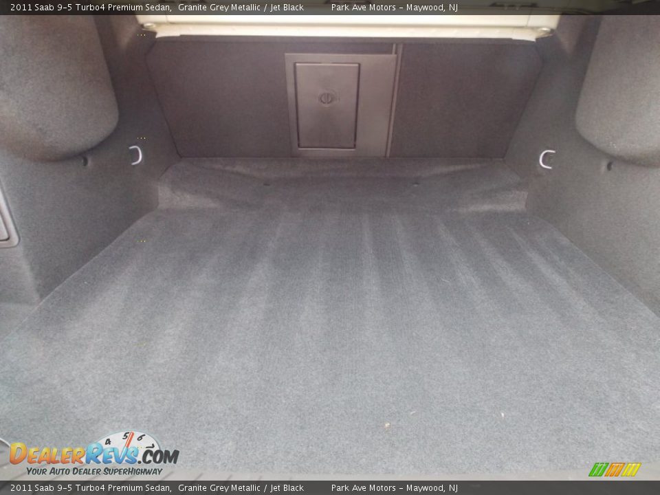 2011 Saab 9-5 Turbo4 Premium Sedan Granite Grey Metallic / Jet Black Photo #18