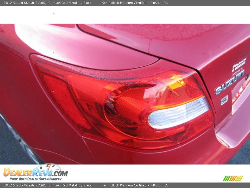 2012 Suzuki Kizashi S AWD Crimson Red Metallic / Black Photo #3