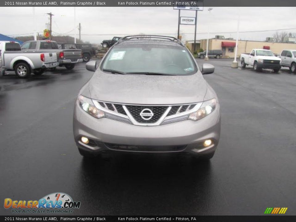2011 Nissan Murano LE AWD Platinum Graphite / Black Photo #2