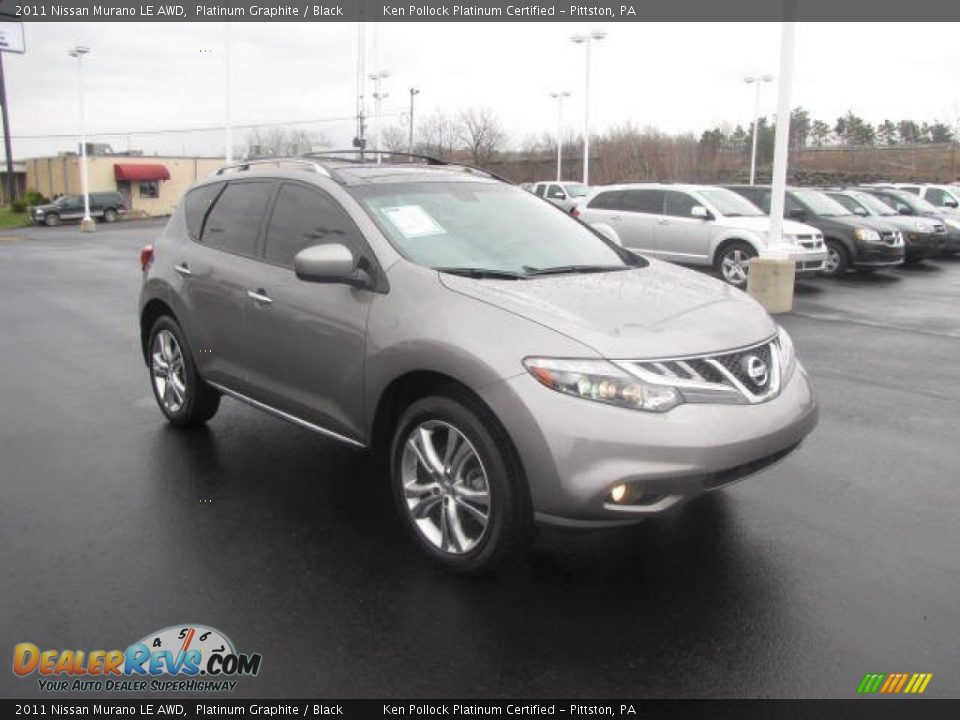 2011 Nissan Murano LE AWD Platinum Graphite / Black Photo #3