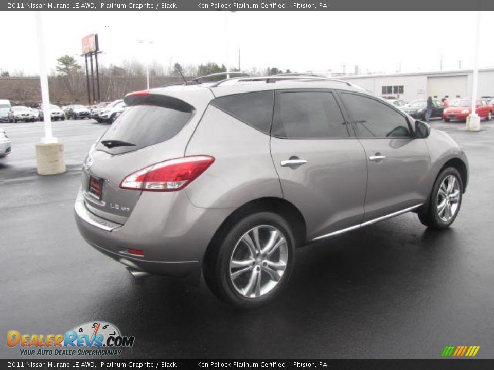 2011 Nissan Murano LE AWD Platinum Graphite / Black Photo #5