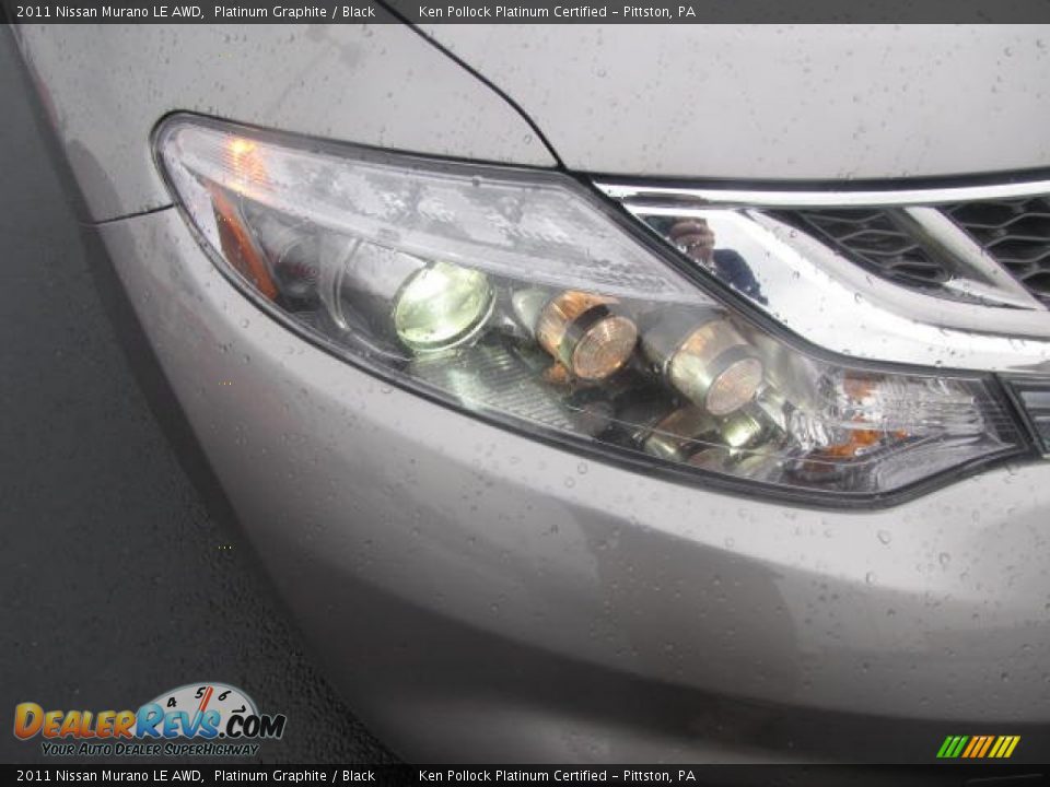 2011 Nissan Murano LE AWD Platinum Graphite / Black Photo #9