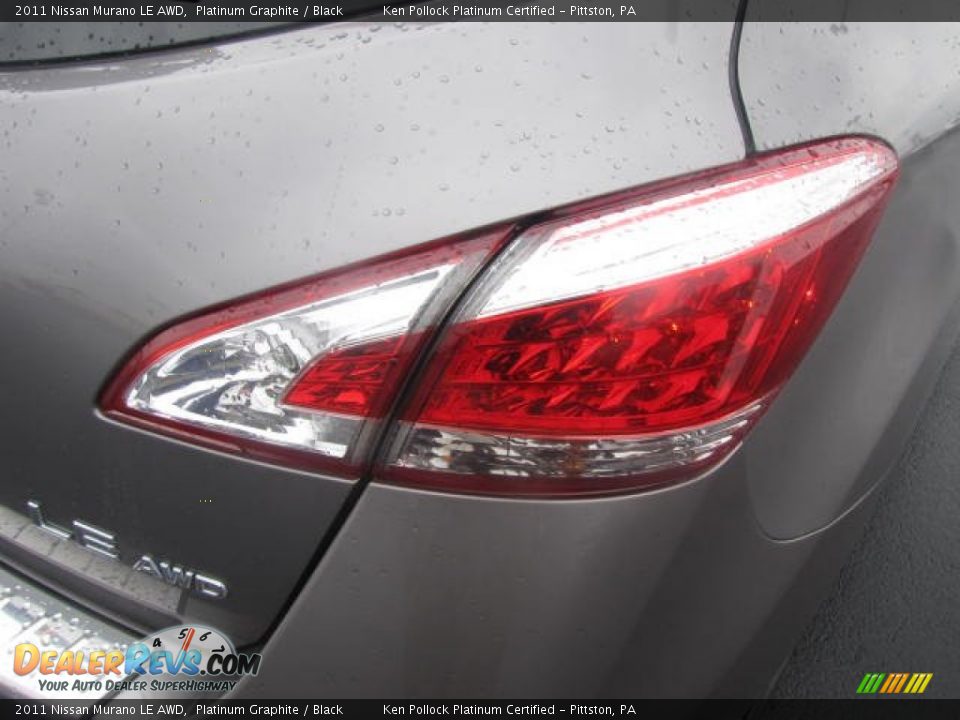 2011 Nissan Murano LE AWD Platinum Graphite / Black Photo #10