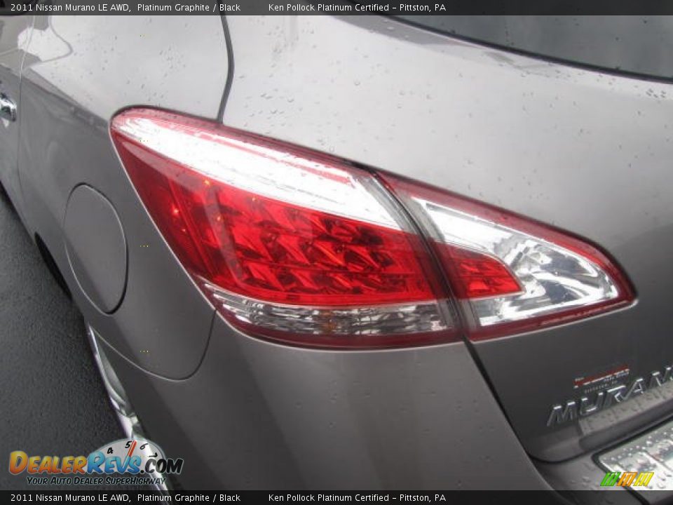 2011 Nissan Murano LE AWD Platinum Graphite / Black Photo #11