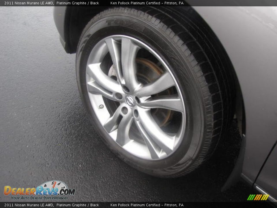 2011 Nissan Murano LE AWD Platinum Graphite / Black Photo #12