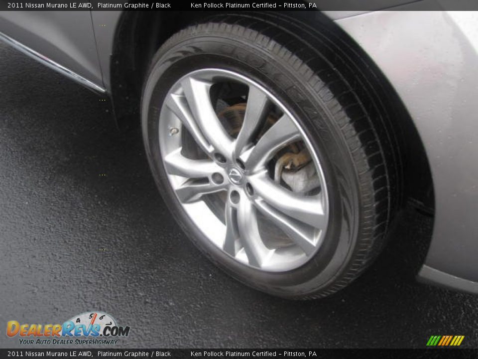 2011 Nissan Murano LE AWD Platinum Graphite / Black Photo #13