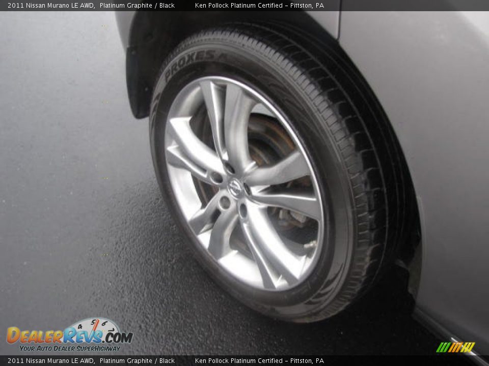 2011 Nissan Murano LE AWD Platinum Graphite / Black Photo #14