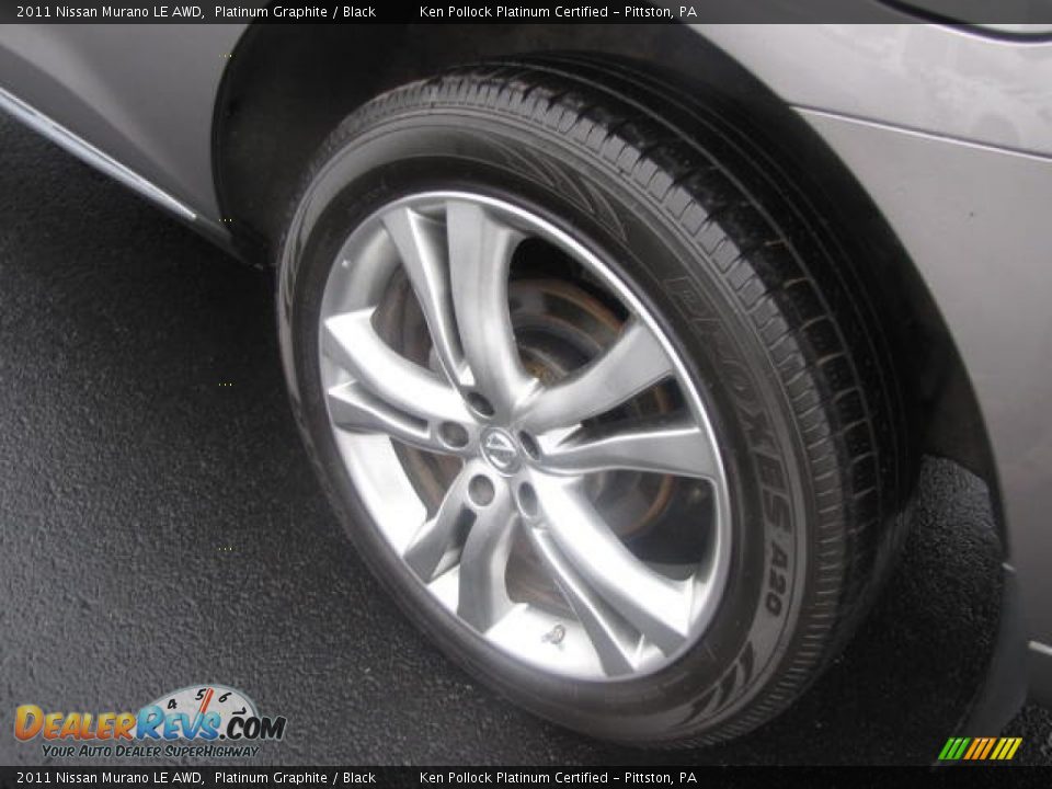 2011 Nissan Murano LE AWD Platinum Graphite / Black Photo #15