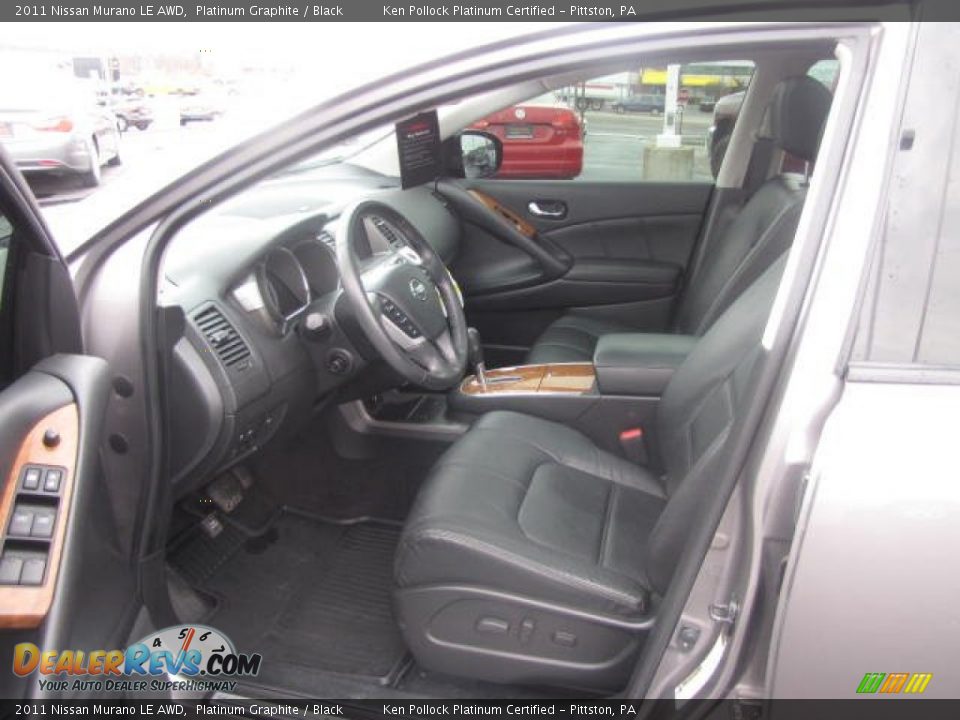 2011 Nissan Murano LE AWD Platinum Graphite / Black Photo #16