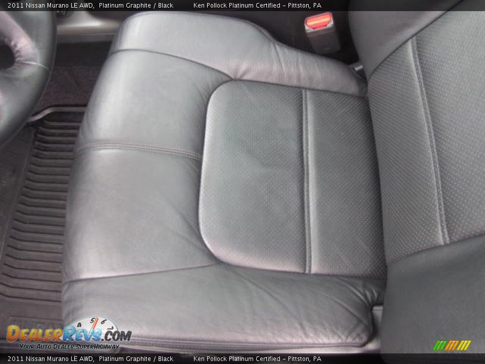 2011 Nissan Murano LE AWD Platinum Graphite / Black Photo #17