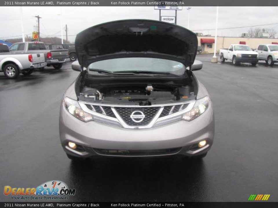 2011 Nissan Murano LE AWD Platinum Graphite / Black Photo #26