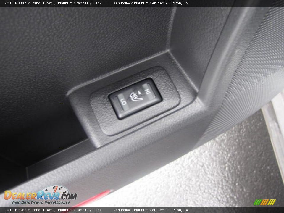 2011 Nissan Murano LE AWD Platinum Graphite / Black Photo #28