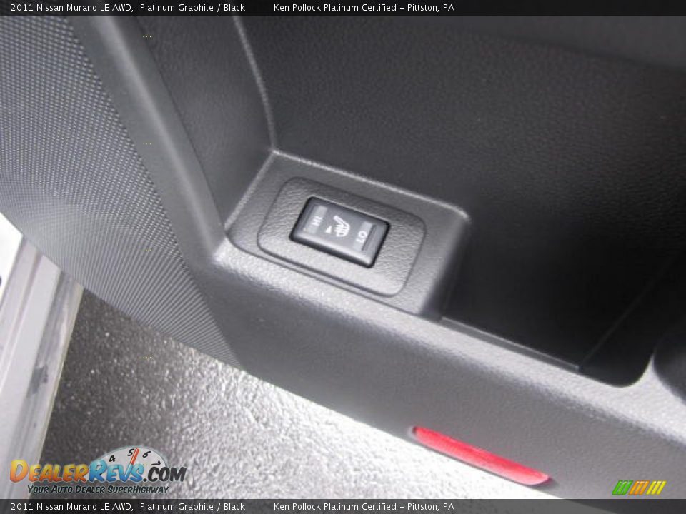 2011 Nissan Murano LE AWD Platinum Graphite / Black Photo #29