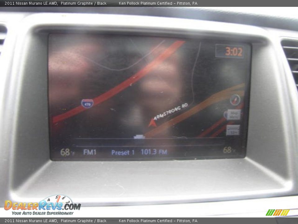 2011 Nissan Murano LE AWD Platinum Graphite / Black Photo #31