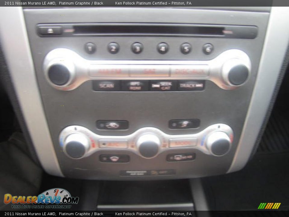 2011 Nissan Murano LE AWD Platinum Graphite / Black Photo #34