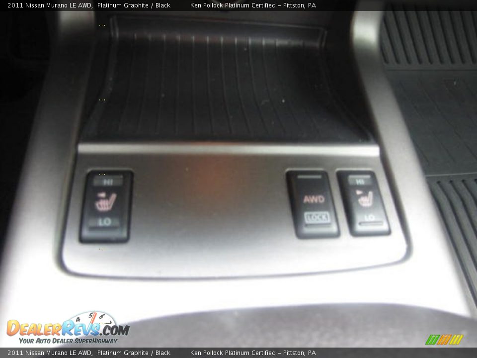 2011 Nissan Murano LE AWD Platinum Graphite / Black Photo #35
