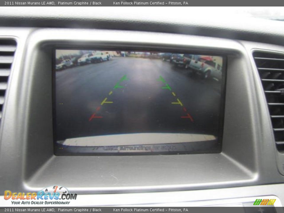2011 Nissan Murano LE AWD Platinum Graphite / Black Photo #36