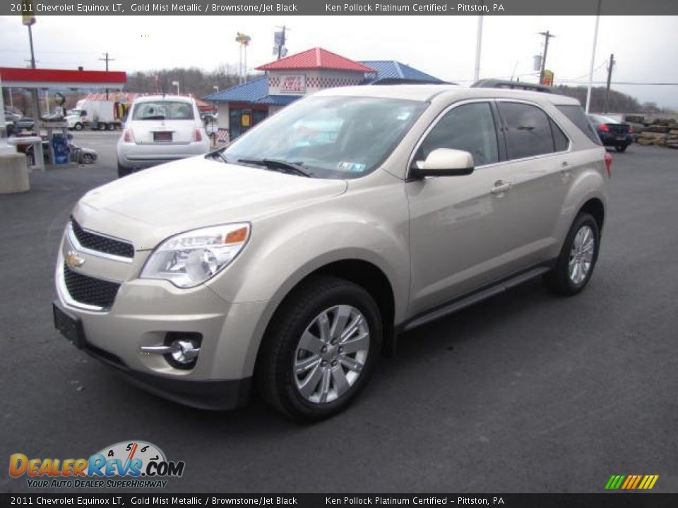 2011 Chevrolet Equinox LT Gold Mist Metallic / Brownstone/Jet Black Photo #1