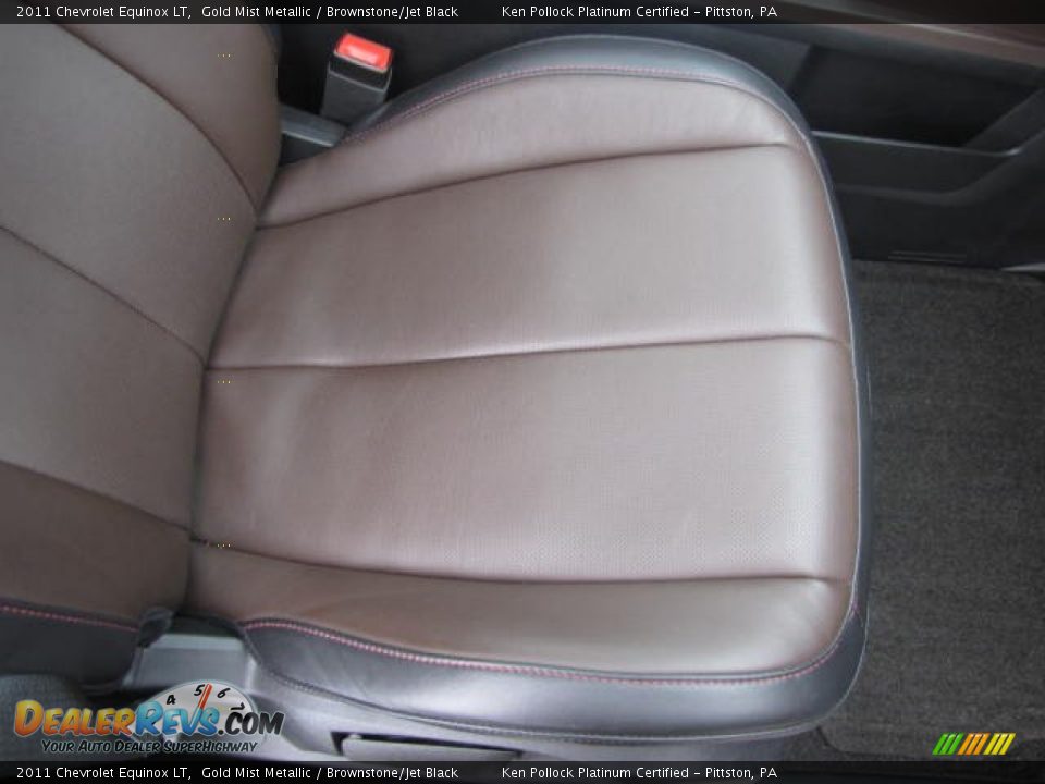 2011 Chevrolet Equinox LT Gold Mist Metallic / Brownstone/Jet Black Photo #20