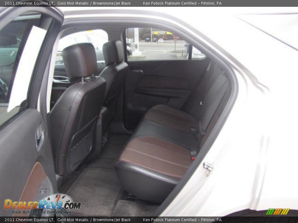 2011 Chevrolet Equinox LT Gold Mist Metallic / Brownstone/Jet Black Photo #21