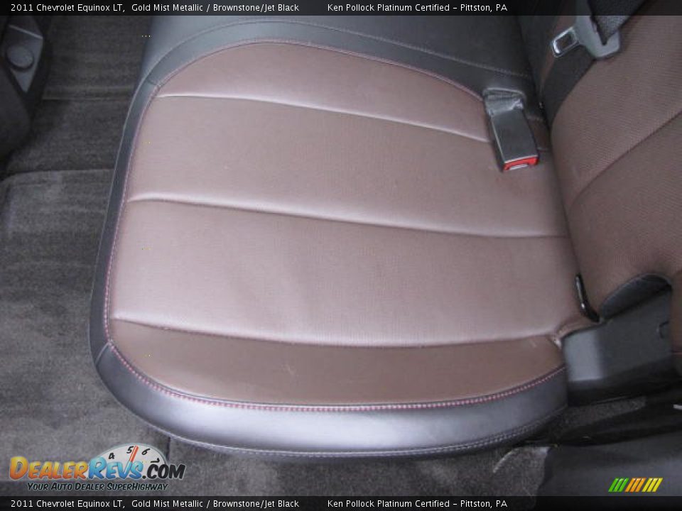 2011 Chevrolet Equinox LT Gold Mist Metallic / Brownstone/Jet Black Photo #22
