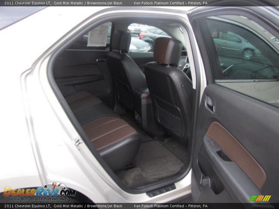 2011 Chevrolet Equinox LT Gold Mist Metallic / Brownstone/Jet Black Photo #23