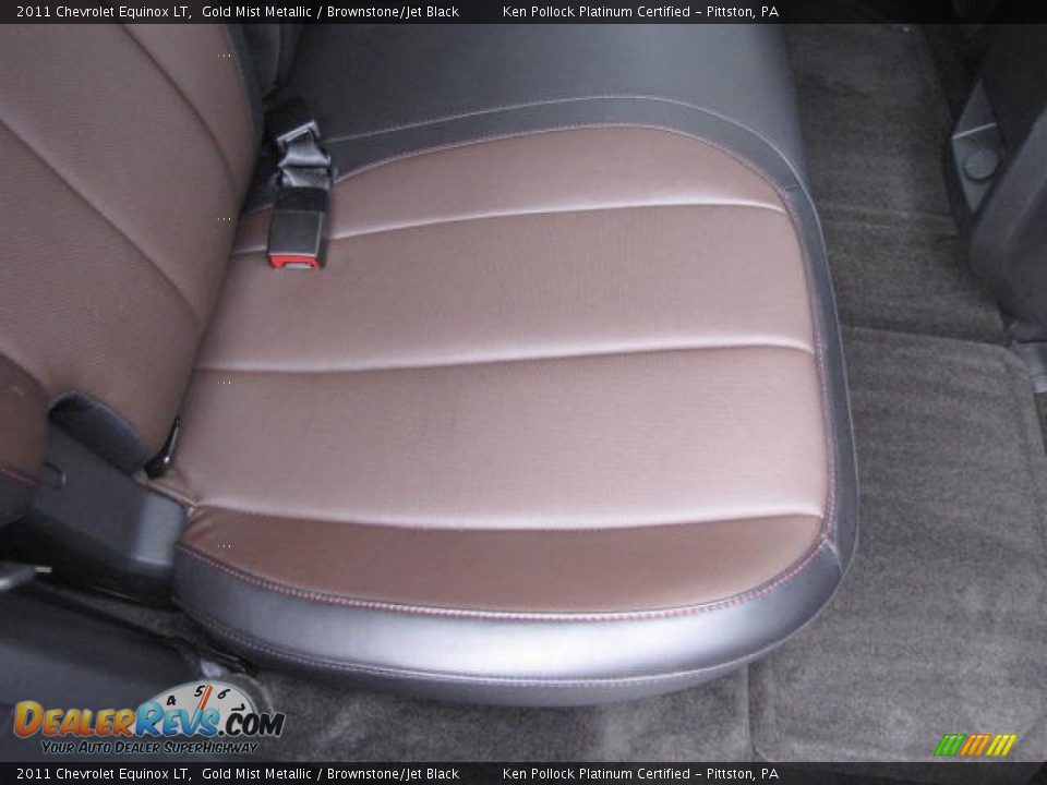 2011 Chevrolet Equinox LT Gold Mist Metallic / Brownstone/Jet Black Photo #24