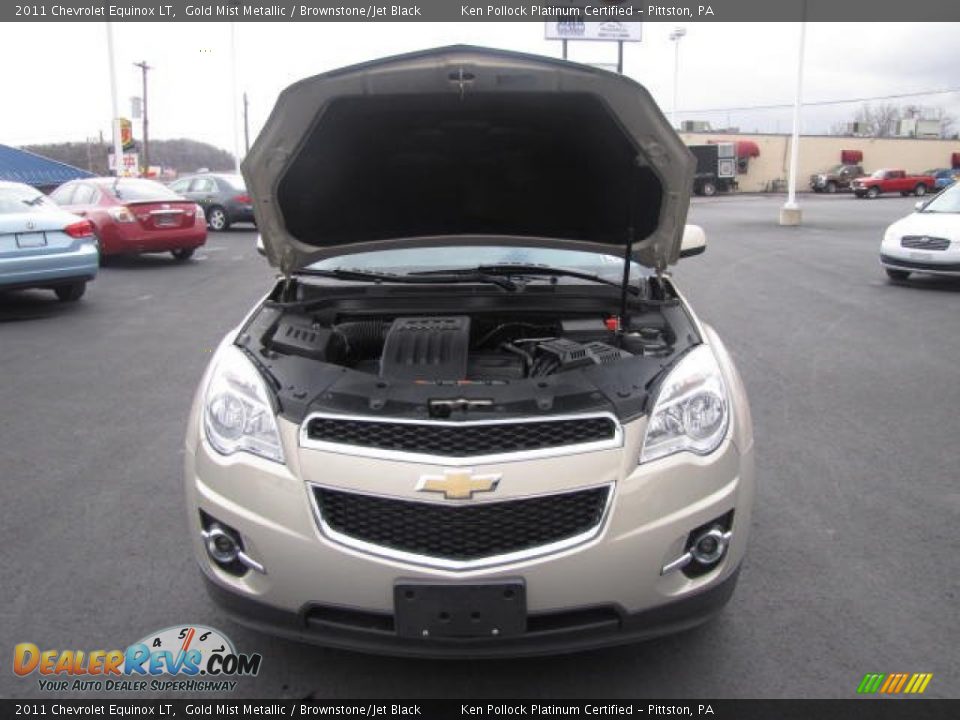 2011 Chevrolet Equinox LT Gold Mist Metallic / Brownstone/Jet Black Photo #27