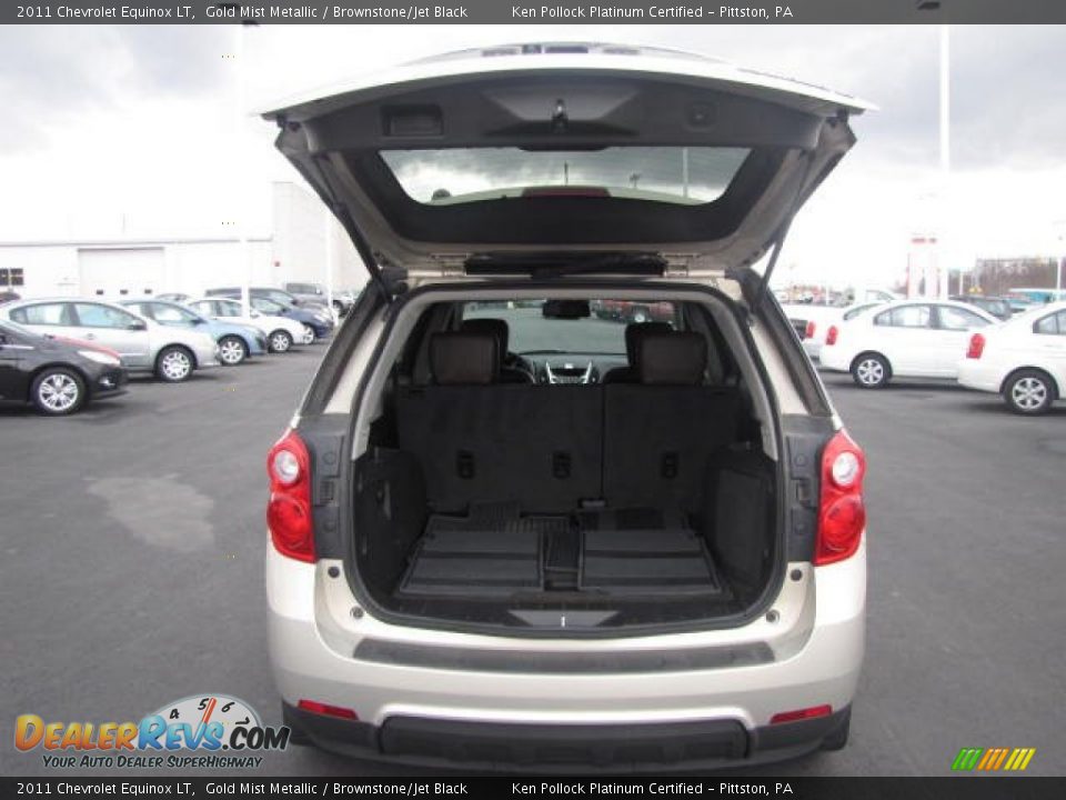 2011 Chevrolet Equinox LT Gold Mist Metallic / Brownstone/Jet Black Photo #28