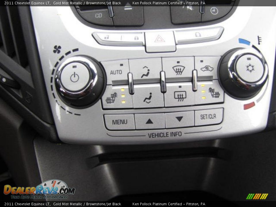 2011 Chevrolet Equinox LT Gold Mist Metallic / Brownstone/Jet Black Photo #32