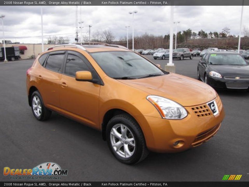 Front 3/4 View of 2008 Nissan Rogue SL AWD Photo #3