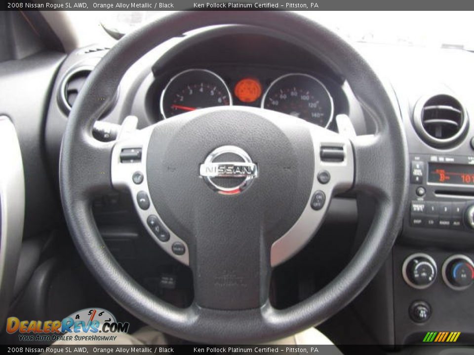 2008 Nissan Rogue SL AWD Steering Wheel Photo #29