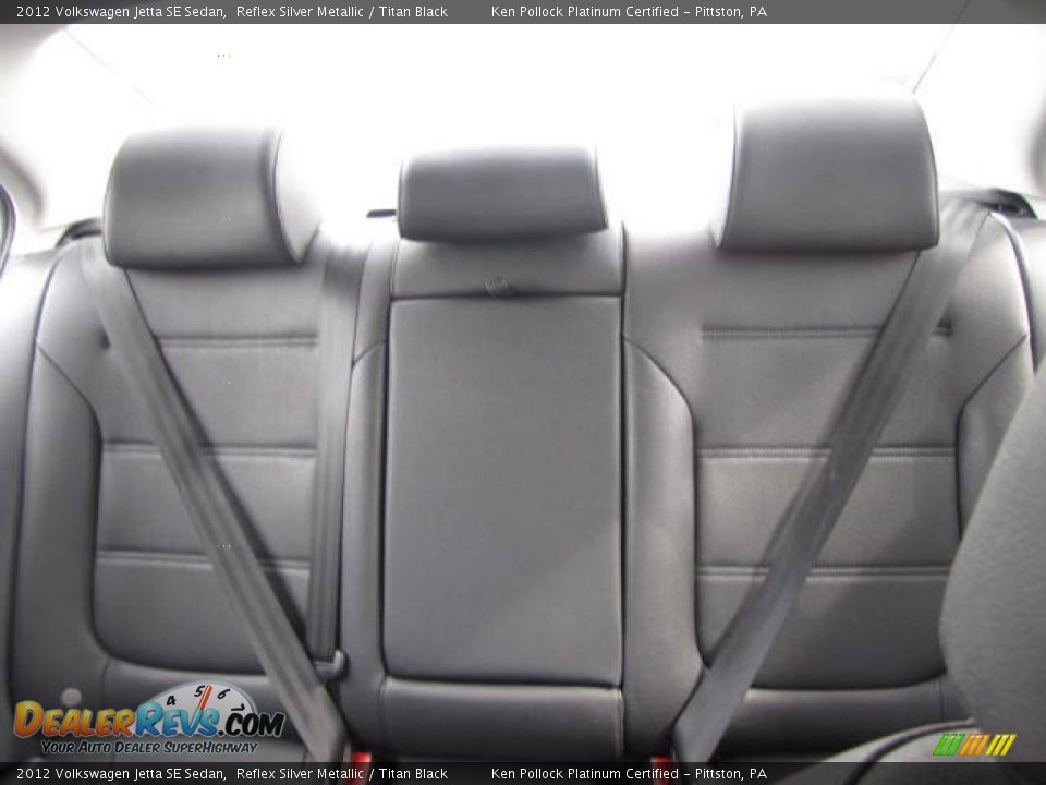 2012 Volkswagen Jetta SE Sedan Reflex Silver Metallic / Titan Black Photo #26