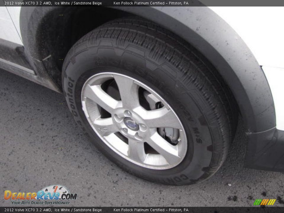 2012 Volvo XC70 3.2 AWD Ice White / Sandstone Beige Photo #14
