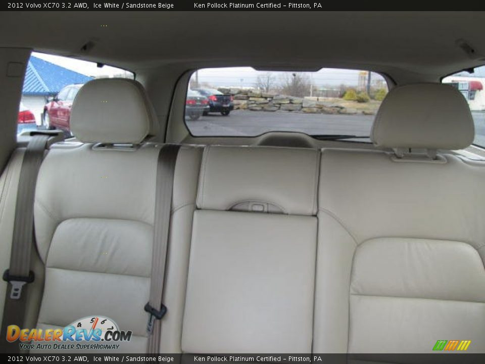 2012 Volvo XC70 3.2 AWD Ice White / Sandstone Beige Photo #26