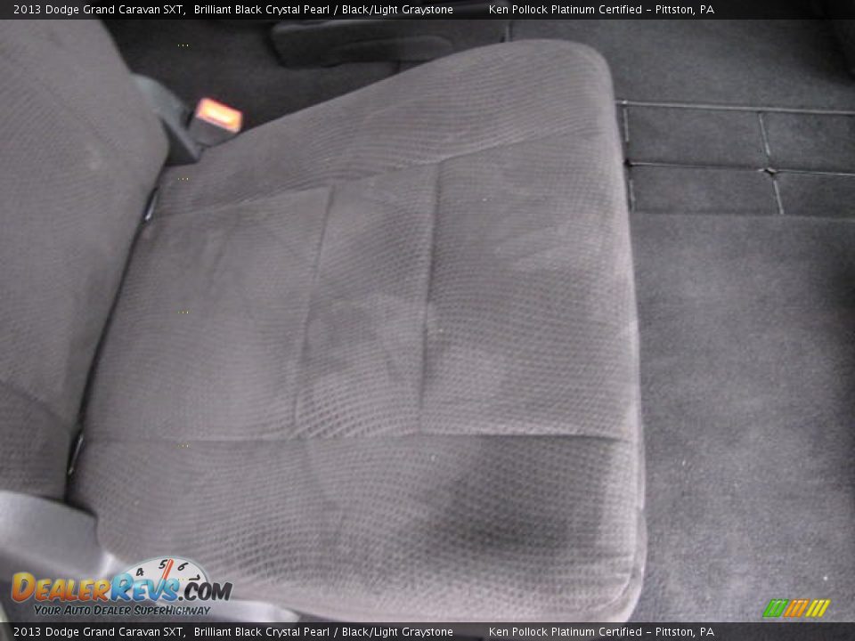 2013 Dodge Grand Caravan SXT Brilliant Black Crystal Pearl / Black/Light Graystone Photo #21