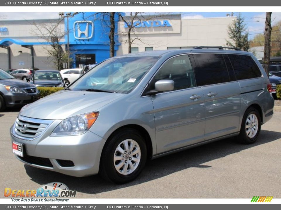 2010 Honda Odyssey EX Slate Green Metallic / Gray Photo #1