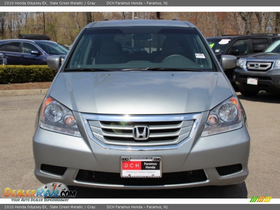 2010 Honda Odyssey EX Slate Green Metallic / Gray Photo #2